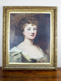 Antique Oil on Canvas Portrait Painting of Lady by Ethel Mortlake (1865 -1928) - Yesteryear Essentials
 - 2