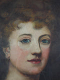 Antique Oil on Canvas Portrait Painting of Lady by Ethel Mortlake (1865 -1928) - Yesteryear Essentials
 - 12