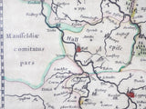 Antique 1630s Map ~ Saxonia Superior Cum Lusatia et Misnia William Blaeu - Yesteryear Essentials
 - 5