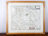 1600s Framed Antique Map ~ Signoria di Vercelli, Italy - Yesteryear Essentials
 - 1