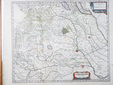 1600s Framed Antique Map ~ Signoria di Vercelli, Italy - Yesteryear Essentials
 - 9