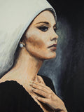 Original Oil Portrait Painting of Jean Seberg - Yesteryear Essentials
 - 9