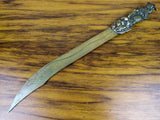 Japanese Shakudo Meiji Era Letter Opener - Yesteryear Essentials
 - 2