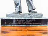 S Sleifeld Limited Edition Lone Sailor ~ USN Military Award for Eddie Albert