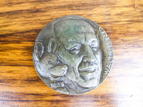 Alex Shagin Bronze Walt Disney Mickey Mouse Medallion
