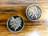 Vintage Pair of Alex Shagin Silver Decorative Medals - Yesteryear Essentials
 - 3