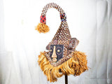 African Kuba Elephant Moshambwooy Mask