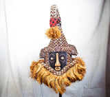 African Kuba Elephant Moshambwooy Mask