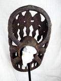 Vintage African Wooden Carved & Beaded Ceremonial Mask - Yesteryear Essentials
 - 5