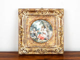 Antique 19th C Framed Miniature Scenic Paintings After Boucher - Yesteryear Essentials
 - 12