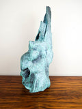 Abstract Brutalist Bronze Sculpture of Wallace Stevens Poem - Yesteryear Essentials
 - 11