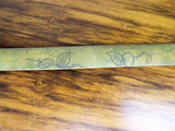 Vintage Japanese Shakudo Meiji Era Macaque Letter Opener - Yesteryear Essentials
 - 9