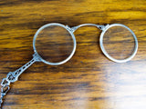Antique Edwardian Art Deco Sterling Silver Lorgnette Opera Glasses - Yesteryear Essentials
 - 4