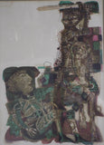 Edward Grant Swayze Abstract Figural Signed Print - Yesteryear Essentials
 - 5