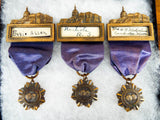 1930s WCTU Convention Medals & Member Ribbons