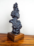 Signed Bronze Female Bust Sculpture by  Peter M Fillerup - Yesteryear Essentials
 - 10