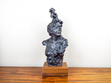 Signed Bronze Female Bust Sculpture by  Peter M Fillerup - Yesteryear Essentials
 - 1