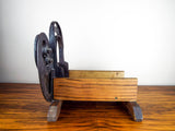 Antique Cast Iron Raadvad Deli Country Store Guillotine Bread Slicer Loaf Cutter