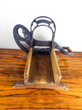 Antique Cast Iron Raadvad Deli Country Store Guillotine Bread Slicer Loaf Cutter