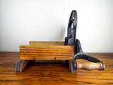 Antique Cast Iron Raadvad Deli Country Store Guillotine Bread Slicer Loaf Cutter