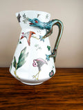 Antique British Porcelain Pottery George Jones Majolica Wash Basin and Pitcher - Yesteryear Essentials
 - 9
