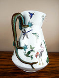 Antique British Porcelain Pottery George Jones Majolica Wash Basin and Pitcher - Yesteryear Essentials
 - 3