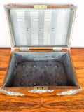 Antique Oak Engraved Humidor Cigar Case - Yesteryear Essentials
 - 2