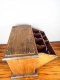 Antique Wooden Drop Apothecary Case - Yesteryear Essentials
 - 10