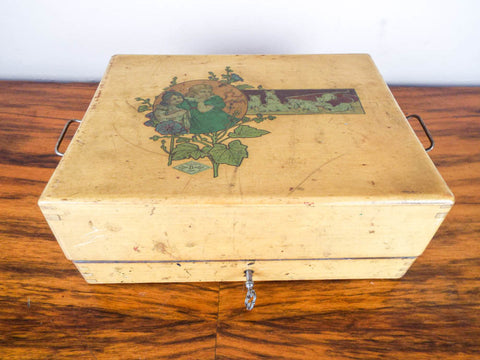 the antique french paint box