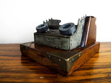 Antique 1890s Hayne Suspended Inkwell Desk - Yesteryear Essentials
 - 9