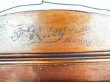 Antique Mahogany E J Riley Ltd Billiards Snooker Score board