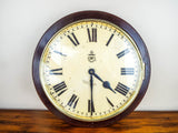 Vintage WW2 1940s Smiths RAF Bakelite Cover Wall Clock Type 2 12" Dial