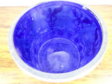 Antique Medical Apothecary Caduceus Blue Cobalt Glass Chemist Jar - Yesteryear Essentials
 - 4