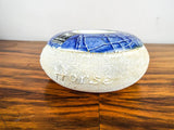 Vintage White Horse Ceramic Stoneware Match Holder Scotch Whiskey Safe Breweriana