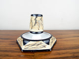 1930s Stoneware Art Deco Ceramic Porcelain Match Holder - Yesteryear Essentials
 - 2