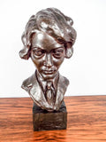 Bronze Amelia Earthart Aviator Signed Sculpture ~ Curtis
