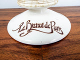 Vintage French Ceramic Advertising Match Holder Striker Safe Le Bistrot de Paris