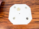 Vintage 1930's Ceramic White Art Deco Match Holder
