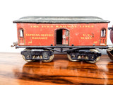 Vintage 1920s American Toy Train Ives Railway Lines