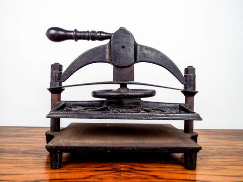 Book Press by Patrick Ritchie  Book press, Bookbinding tools, Book making