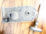 Vintage Louis XVI French Locks Brass Door Knobs Hardware