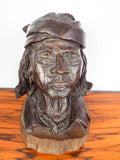 Bronze Indian Chief Sculpture ~  Hank Richter (1928- )