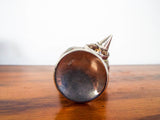 Vintage Sterling Silver Clad Shell Open Salt Cellars