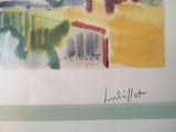 Louis Neillot Signed Print ~ "Paysage D'Allier"