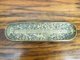 Antique Religious Brass Apostle Tray 1884 Antique William Tonks & Sons Matthew