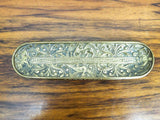 Antique Religious Brass Apostle Tray 1884 Antique William Tonks & Sons Matthew