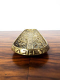 Antique Religious Brass Apostle Tray 1884 Antique William Tonks & Sons Matthew