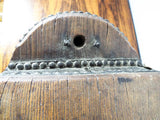 Antique Victorian Wood Leather Foot Bellows