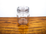 Antique Dodecagon Amethyst Glass Tobacco Jar