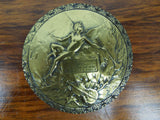 Vintage Cold Cast Bronze Medallion by Giovanni Schoeman
